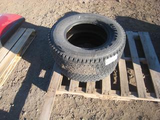 (2) Bridgestone Blizzak Tires. 225/75R16.