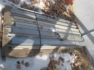 Quantity of Assorted Size Metal Door Jams w/ Door.