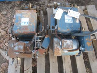 (2) Electric Motor & Gear Box.