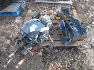 (2) Electric Motor & Gear Box.