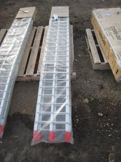 7 Ft. Aluminum Ramp Set.