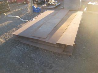 Quantity of Checker Plate 5x8 Ft & Quantity of Plate 1/8" 5 Ft.