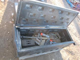 Rubbermaid Tool box c/w Contents.