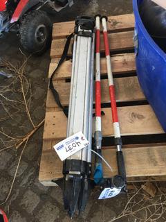 Survey Stand & Sight Pole.