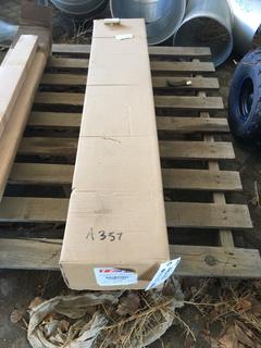 TRP Exhaust Stack Curved 5" Chrome X48" Unused.