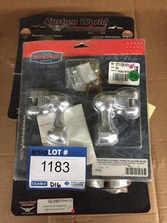 Assorted Kawasaki Chrome Parts, Including VN2000.
