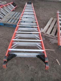Werner Fiberglass Ladder. 12'.