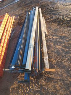 Quantity of Metal Rack Braces. 144" Long.