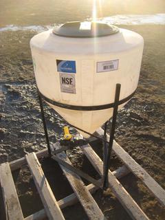 Ace Roto-Mold. 30 Gal, White, Full Drain.