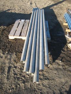 Quantity of 3" Stainless Steel Pipe. 10' Length.