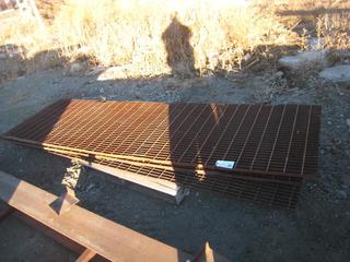 Pallet of (3) Pieces of Grating. 36x120.