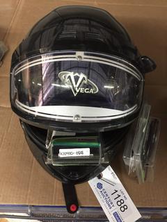 Vega Summit II Small Sledding Helmet  & Audio System.