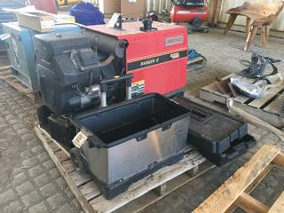 Roller Tote w/ Ground Clamp & Stinger, Lincoln Electric Ranger 8 Welder, Showing 492 Hrs.