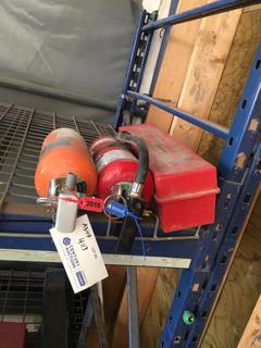 (2) Fire Extinguishers w/ Road Triangles.