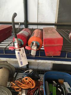 (2) Fire Extinguishers w/ Road Triangles.