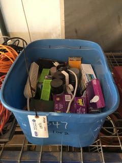 Quantity of Lights, Paint and Extension Cords.