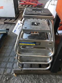 (4) Powerfist 1000Lb Motorcycle Stands.