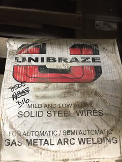 20kg Unibraze Solid Steel Wire For Gas Metal Arc Welding.