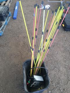 Gallagher M120 Power Fence Energizer c/w Ground Stakes.