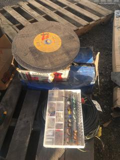 Roofing Nails & Dewalt 14" Cut-Off Blades & Extension Cord.