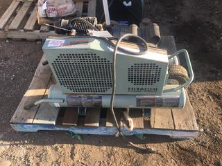 Hitachi Electric Powered Air Compressor.