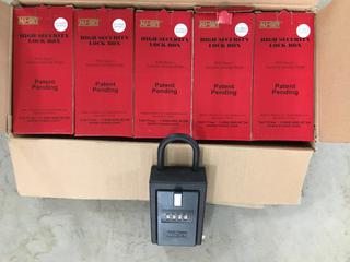 Quantity of Security Lock Boxes.