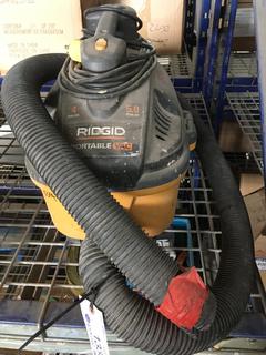 Ridgid Shop Vac.