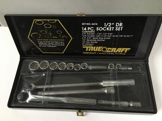 True Craft 1/2" Drive Socket Set.