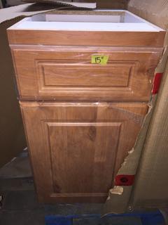 Base Cabinet, 30" x 15" x 22".