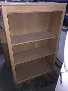 Book Shelf, 48-1/2" x 31" x 12".