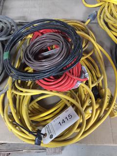 Assorted Extension Cords/Wire.