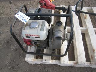 Honda WB20X Water Pump, Gas Powered Honda GX120.