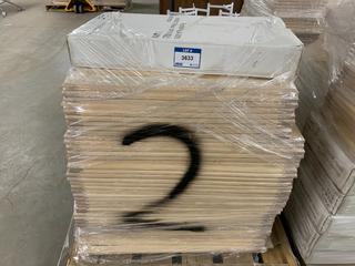 Pallet of Assorted Cabinet Doors. See Description for Quantities and Dimensions.