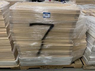 Pallet of Assorted Cabinet Doors. See Description for Quantities and Dimensions.