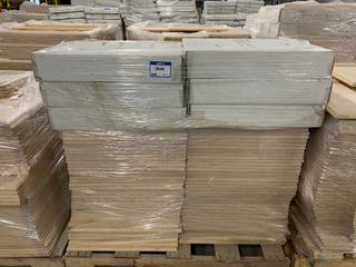 Pallet of Assorted Cabinet Doors. See Description for Quantities and Dimensions.