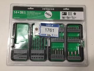 Hitachi 14 + 39 Piece Drill & Drive Set.