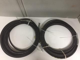 (2) 3000 PSI Pressure Washer Hoses