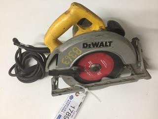 DeWalt DW368 7-1/4" Circular Saw.