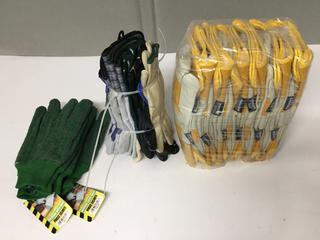 Quantity of Work Gloves.