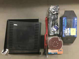 Adjustable Open Frame Server Rack, Silverstone 500W Power Supply, Polishing Wheels, Etc.