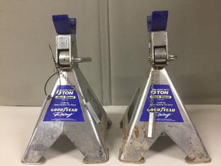 (2) 6 Ton Heavy Duty Jack Stands.