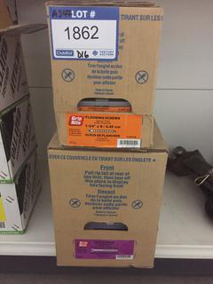 (1) Box of 1-3/4" Flooring Screws & (1) Box of 2-1/4" Trim Screws