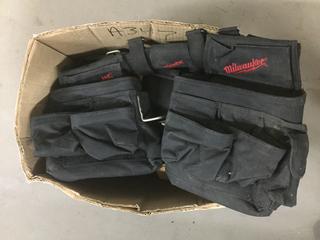 (2) Leather Tool Belts & (1) Milwaukee Tool Belt.