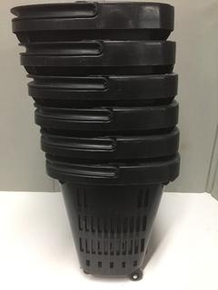 (6) Rolling Shopping Baskets.