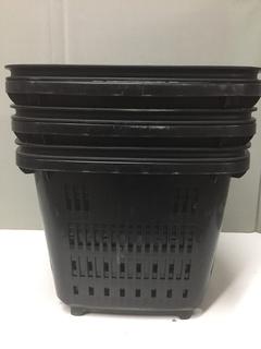 (3) Rolling Shopping Baskets.