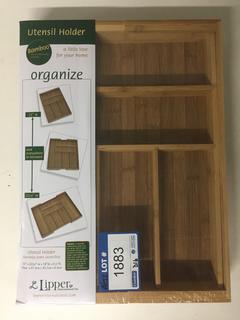 Bamboo Utensil Holder.