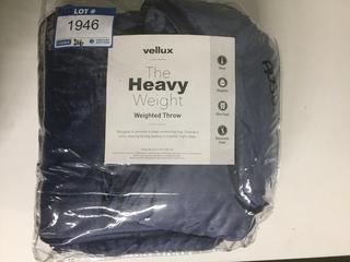 Vellux 54" x 72" Weighted Throw (12lbs).