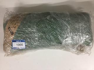 Woolford Yellowstone Braided Hand-Knotted Jute Green/Beige Area Rug.