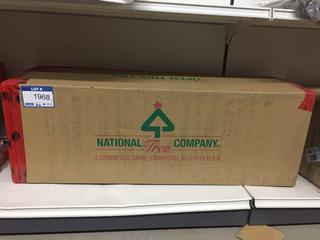 National Tree Company 6' Pre-Lit tree With Clear Lights.