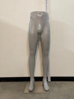 45" PVC Bottom Mannequin c/w Stand (Male).
